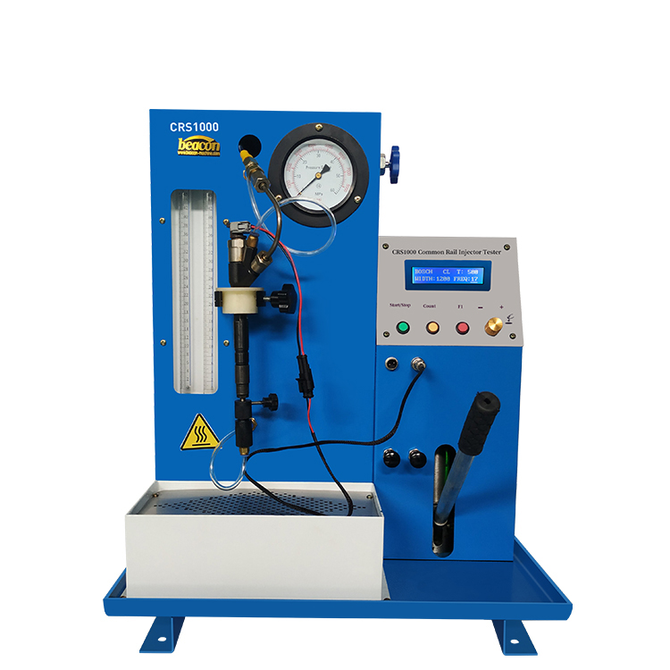 Máquina de calibración y prueba de inyectores Common Rail para combustible diésel con cilindro graduado CRS1000-A para motores de automóviles