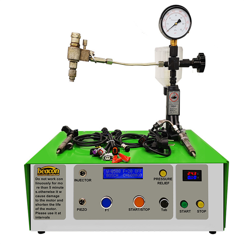 Máquina de inspección de automóviles, comprobador CR de alta precisión CRS1200 para prueba de inyectores de combustible diésel piezoeléctricos