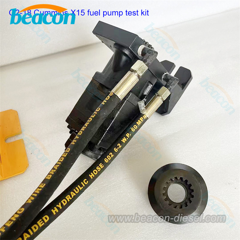 Kit de Prueba de Presión y Flujo para Bomba de Transferencia Cummins X15 – Adaptador Universal para Banco de Pruebas