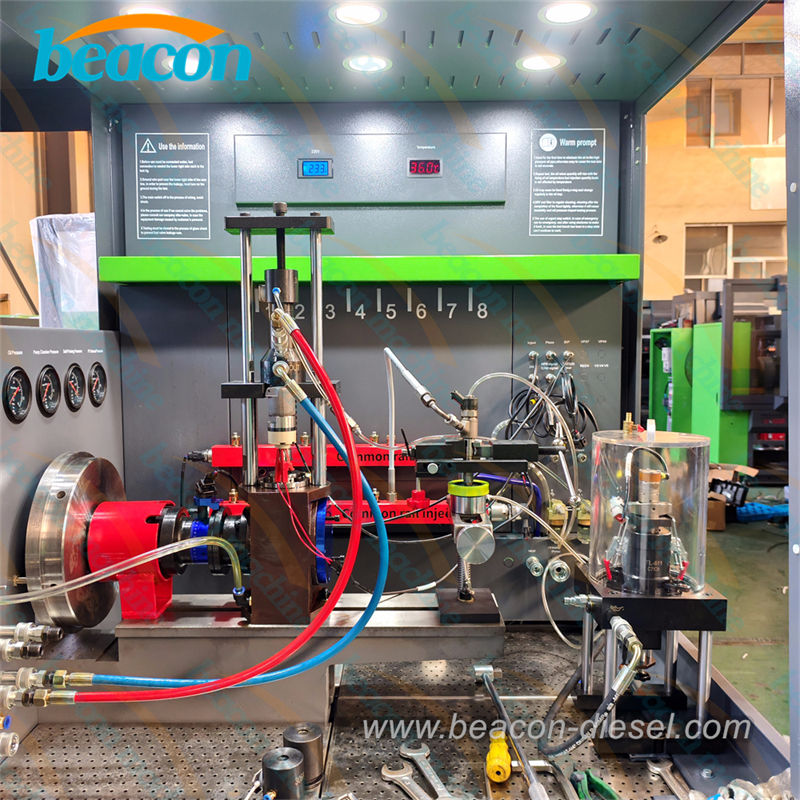 Banco de Pruebas Common Rail de Alta Presión CR909 – Estación de Diagnóstico Diesel Multifuncional