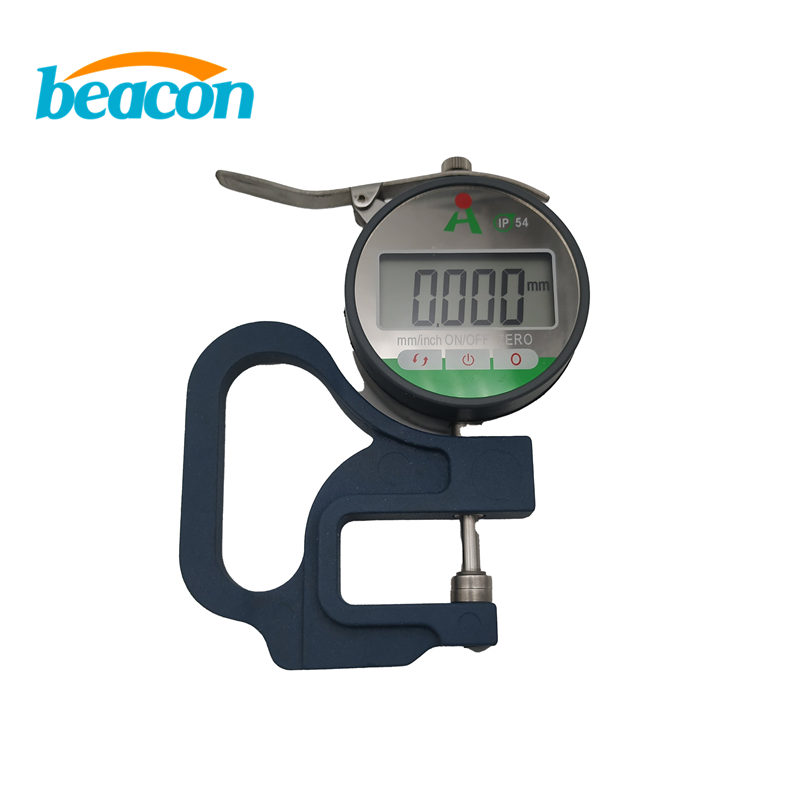 Medidor de Espesor Digital 0-12.7mm 25.4mm Micrómetro Electrónico de Alta Precisión con Pantalla LCD