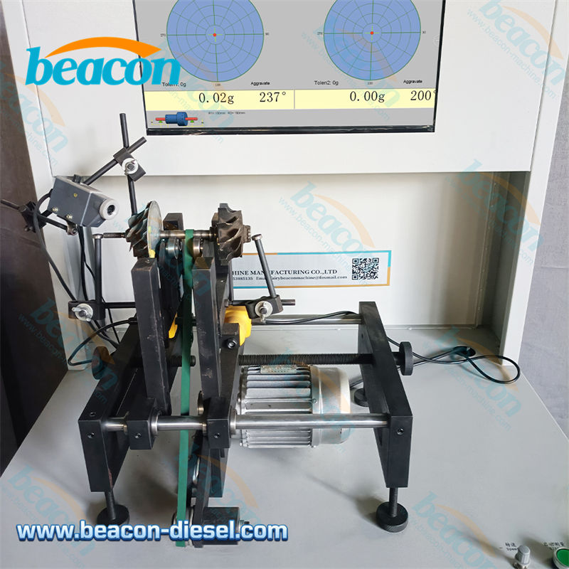 Equilibradora de Sobremesa RYQ-5A Computarizada (Soporte Blando)