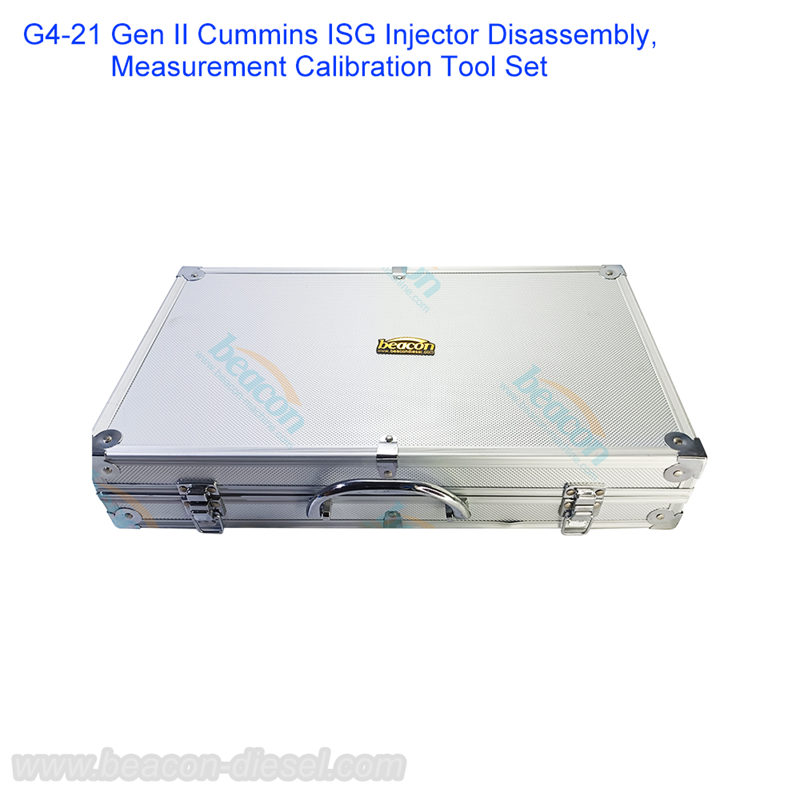 Kit de Herramientas G4-21 Gen II para Desmontaje y Calibración de Inyectores Cummins ISG 13L
