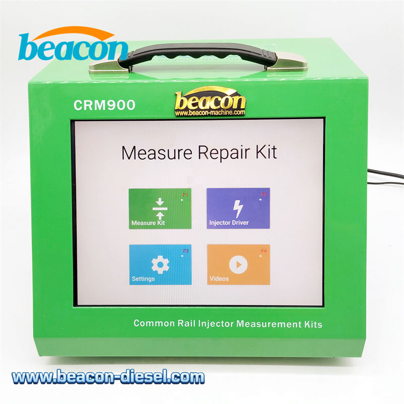 Sistema de Medición de Carrera de Inyector Common Rail CRM900 con Pantalla Táctil Integrada