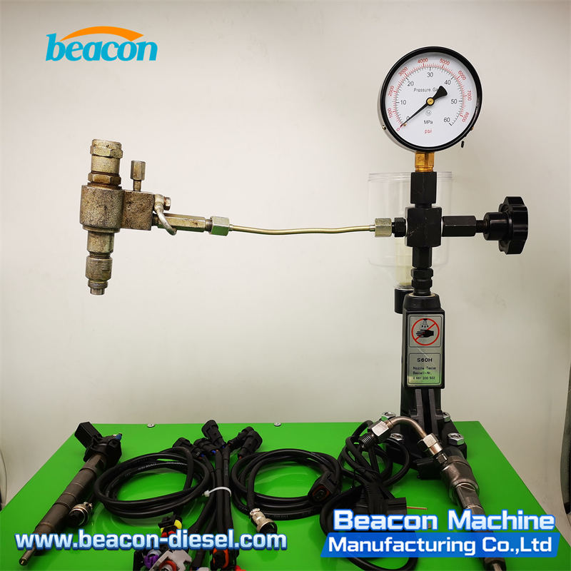 Probador de Inyectores Diesel Common Rail Beacon CRS1200 con Función S60H