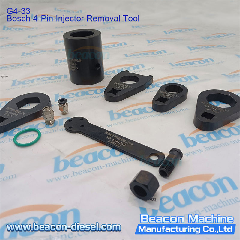 Kit de Herramientas de Desmontaje para Inyectores Bosch de 4 Pines G4-33
