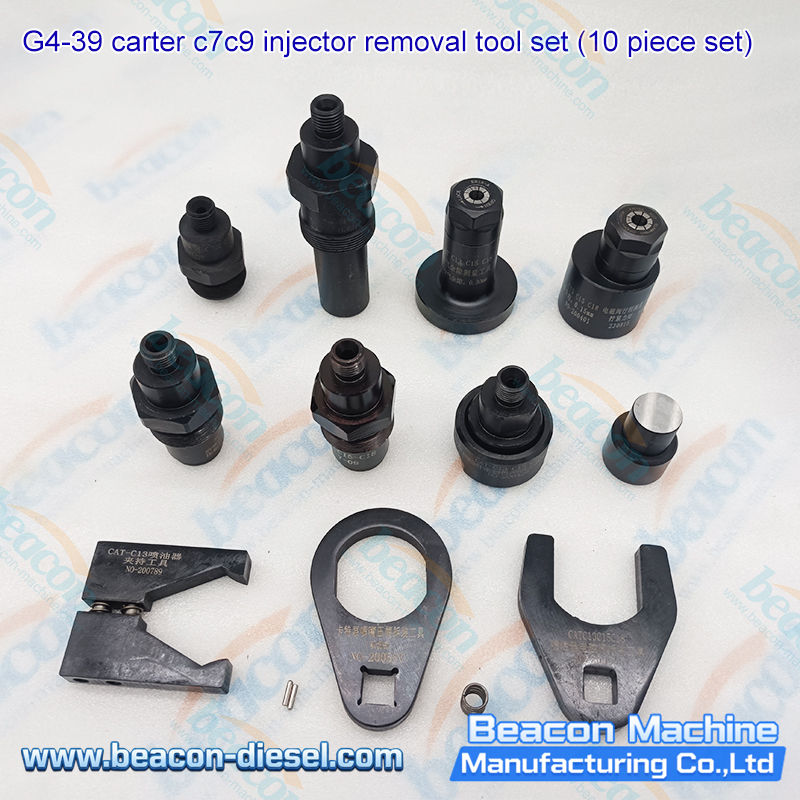 G4-39 Kit de Herramientas de Desmontaje de Inyectores para Caterpillar C7 C9 (Juego de 10 Piezas)