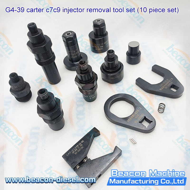 G4-39 Kit de Herramientas de Desmontaje de Inyectores para Caterpillar C7 C9 (Juego de 10 Piezas)
