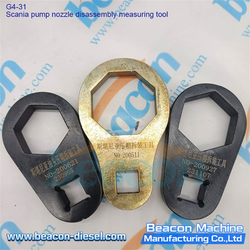 Herramienta de medición y desmontaje de inyectores Scania G4-31