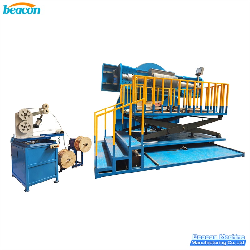WD-3500 Máquina Bobinadora Vertical CNC para Bobinas de Rotor de Generador