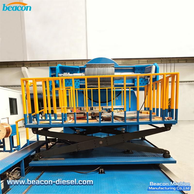 WD-3500 Máquina Bobinadora Vertical CNC para Bobinas de Rotor de Generador