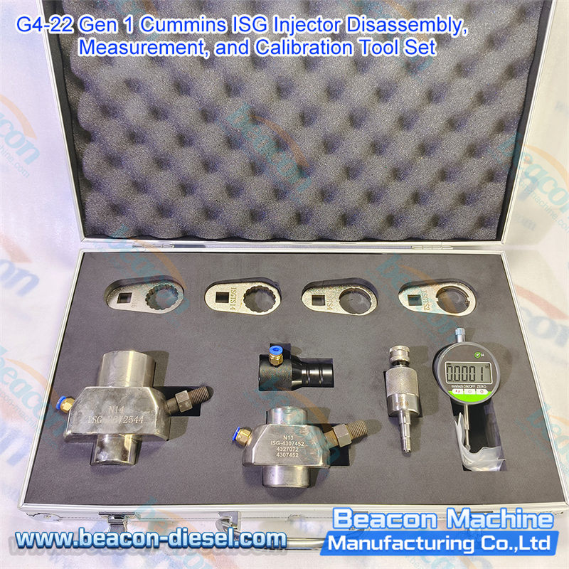 Vista general del kit de herramientas Cummins ISG G4-22