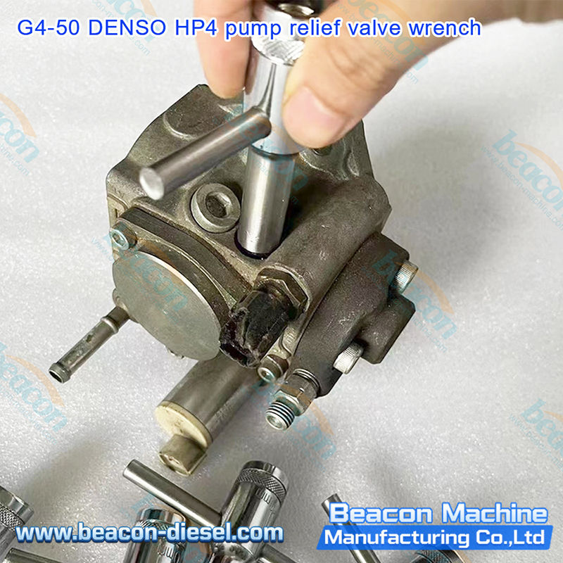 Vista frontal de la llave DENSO HP4