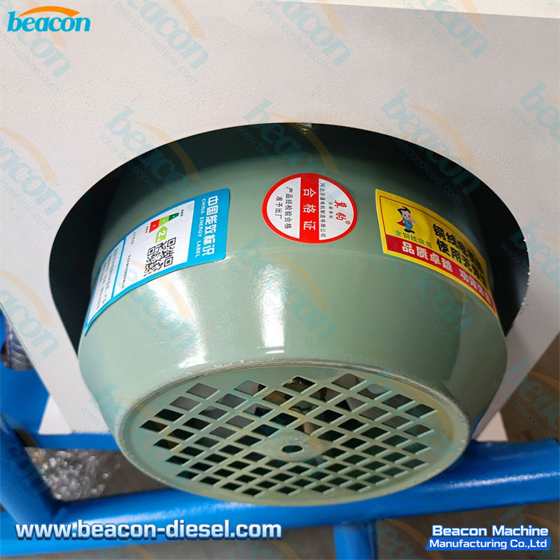 Detalle del sistema de filtración dual BCC G14-49