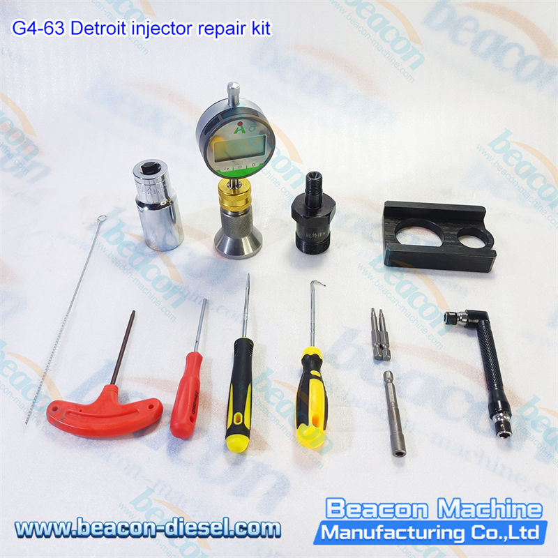 G4-63 Kit de Reparación de Inyectores Detroit - vista de componentes