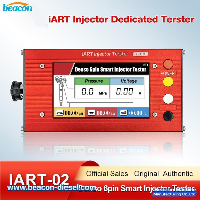 IART02 Injector Tester - Main Testing Screen