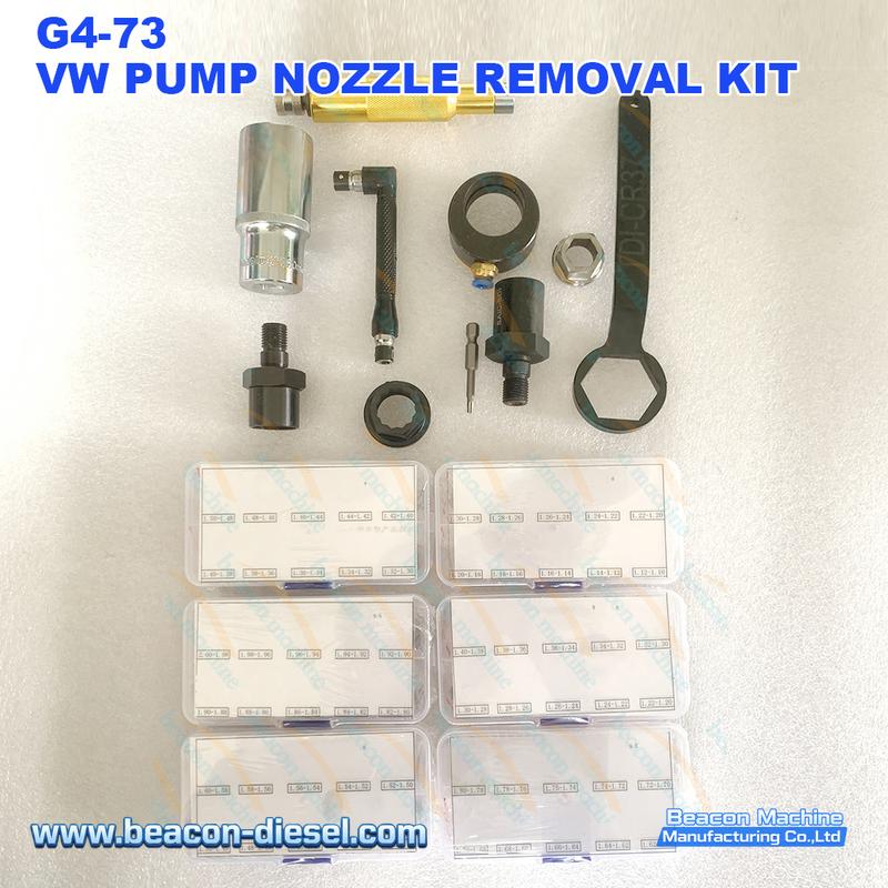 G4-73 Kit de Inyectores Unitarios VW — Vista de Componentes