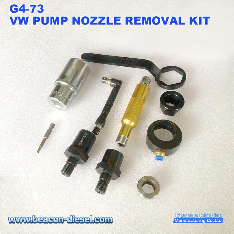 G4-73 Kit de Herramientas VW — Detalle de Herramientas de Montaje