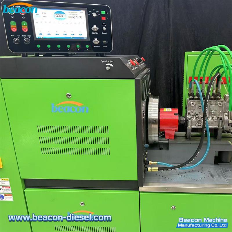 ES816 Diesel Injection Pump Test Bench - Control Panel Detail