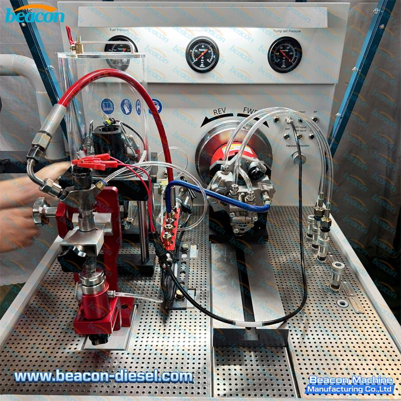 BC810 — detalle de la zona de trabajo