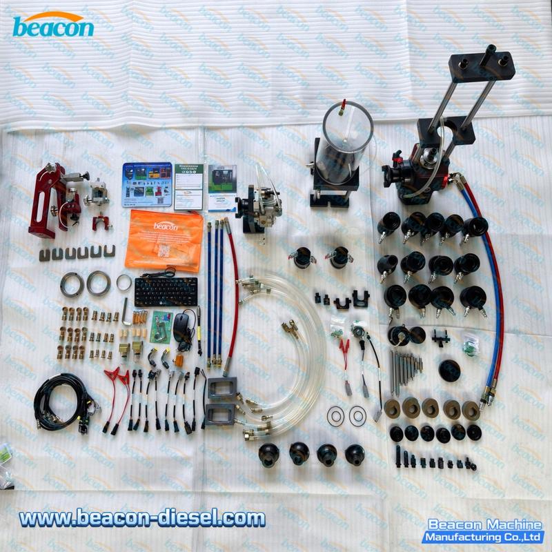 BC810 — accesorios estándar mostrados en la fotografía original