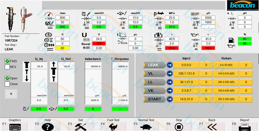 Interfaz de prueba HEUI