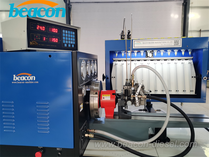 Detalles del banco de pruebas de bombas de inyección diésel 12PSB