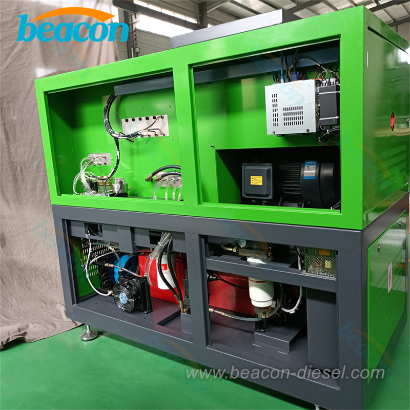 Detalles del banco de pruebas de inyectores y bombas common rail CR819