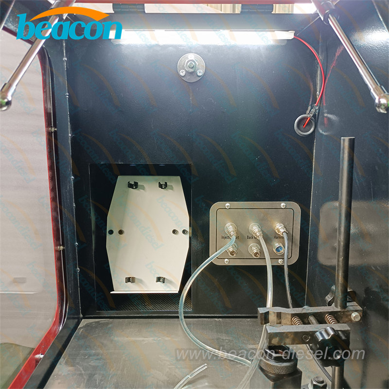 área de trabajo del banco de pruebas EPS208s