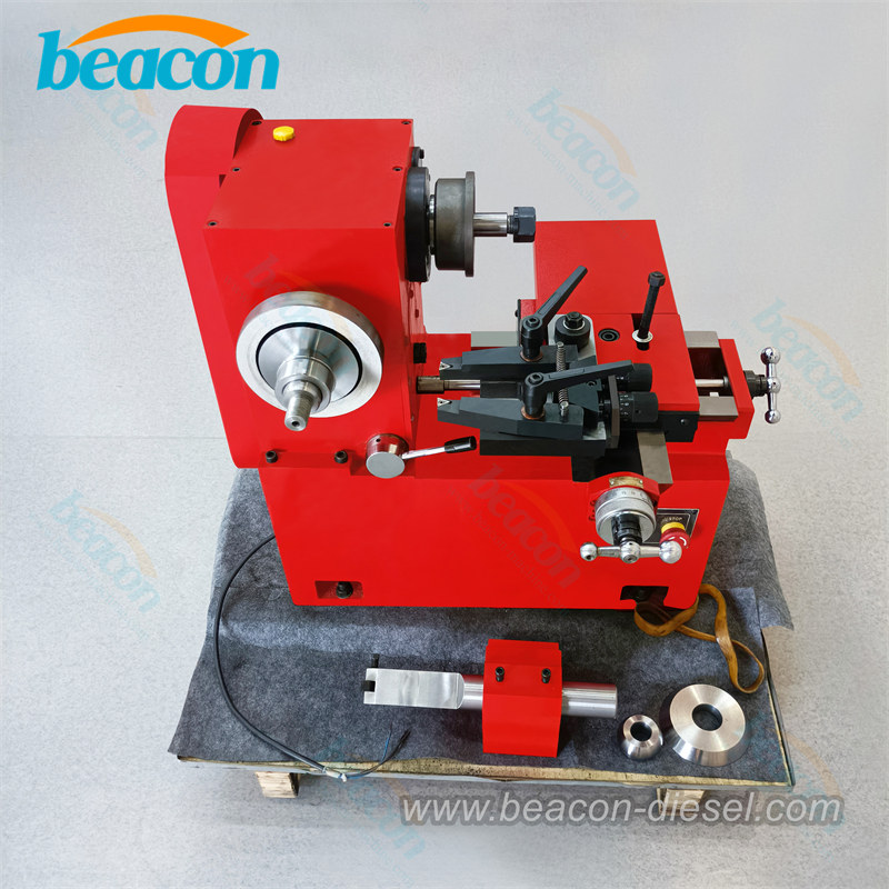 Torno rectificador de discos y tambores de freno Beacon C9335A color rojo vista frontal