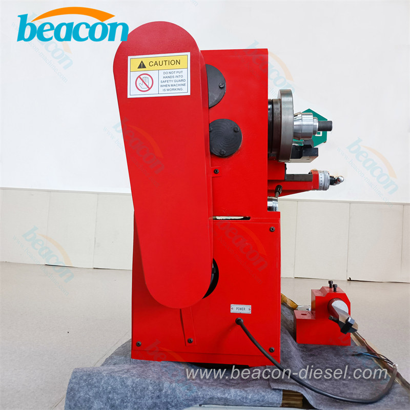 Vista lateral del torno de tambor de disco de freno C9335A