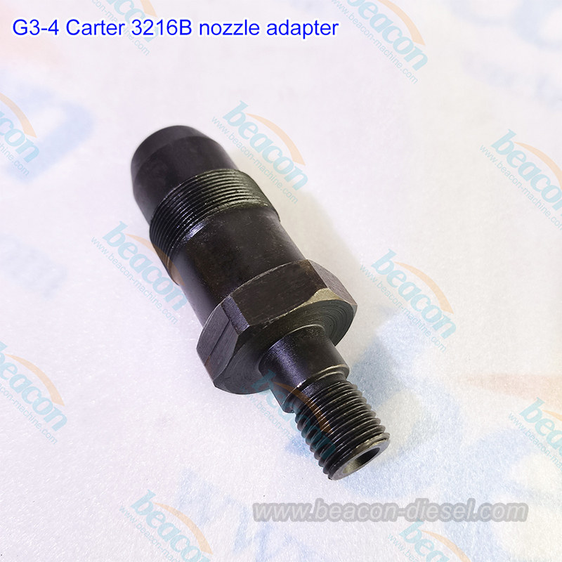 Adaptadores de prueba para inyectores Caterpillar 3406E y 3126B 