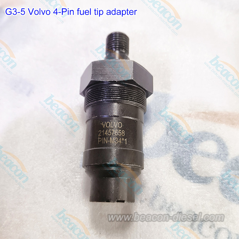 Adaptador de boquilla de combustible Volvo de 4 pines para 21457658