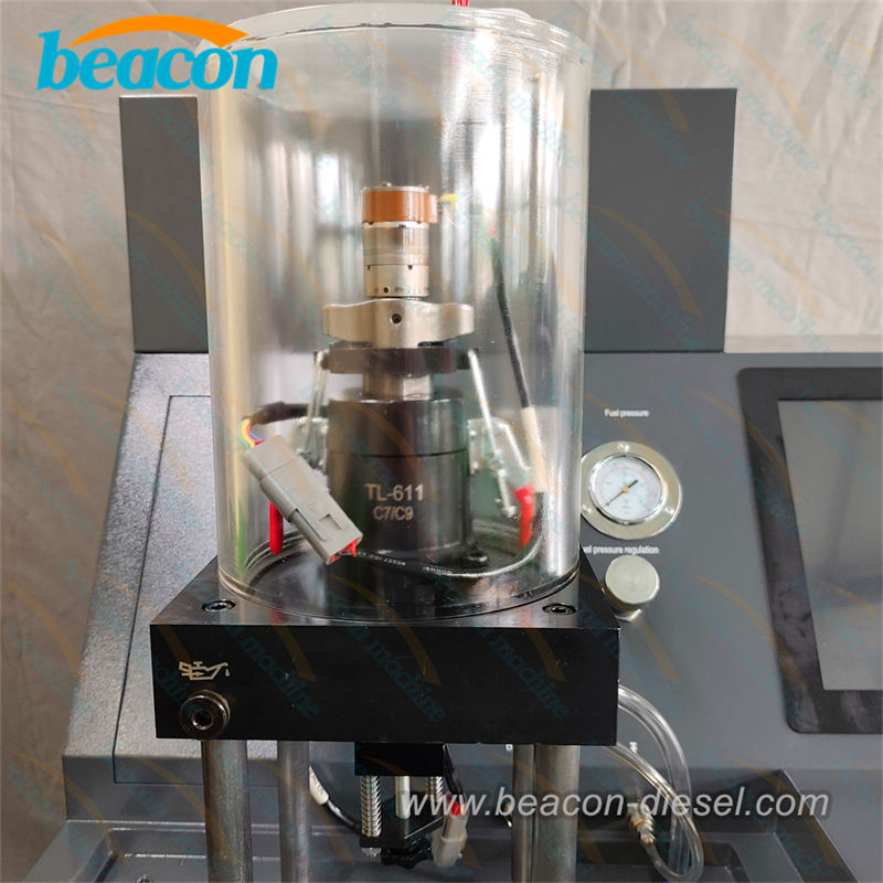 Подробности о стенде для тестирования топливной системы Common Rail HEUI-F и форсунок HEUI.