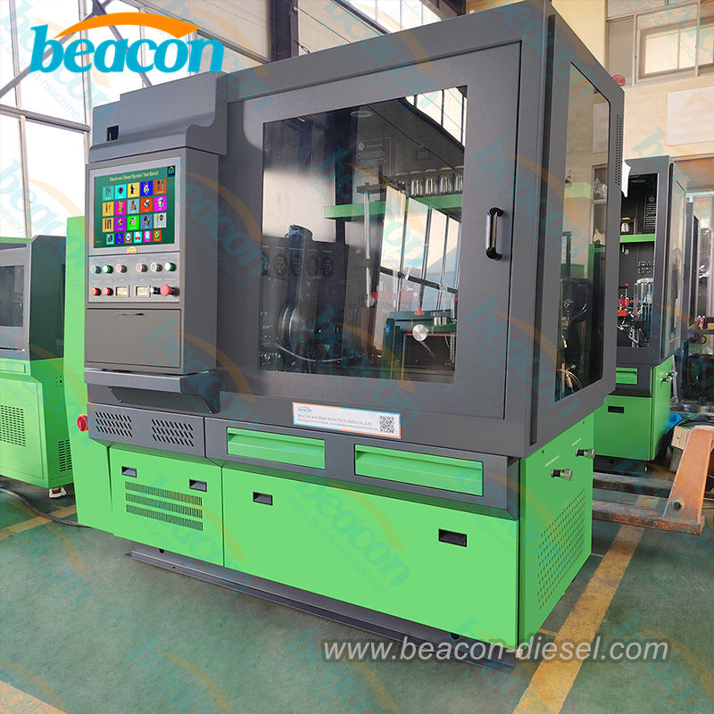 Vista frontal del banco de pruebas common rail CR909