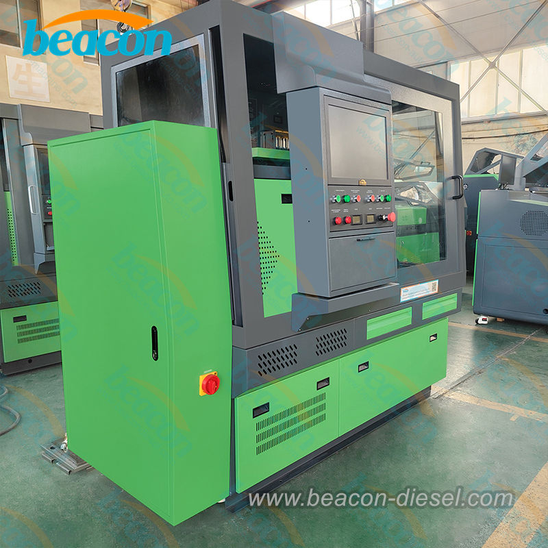 Vista frontal del banco de pruebas common rail CR909