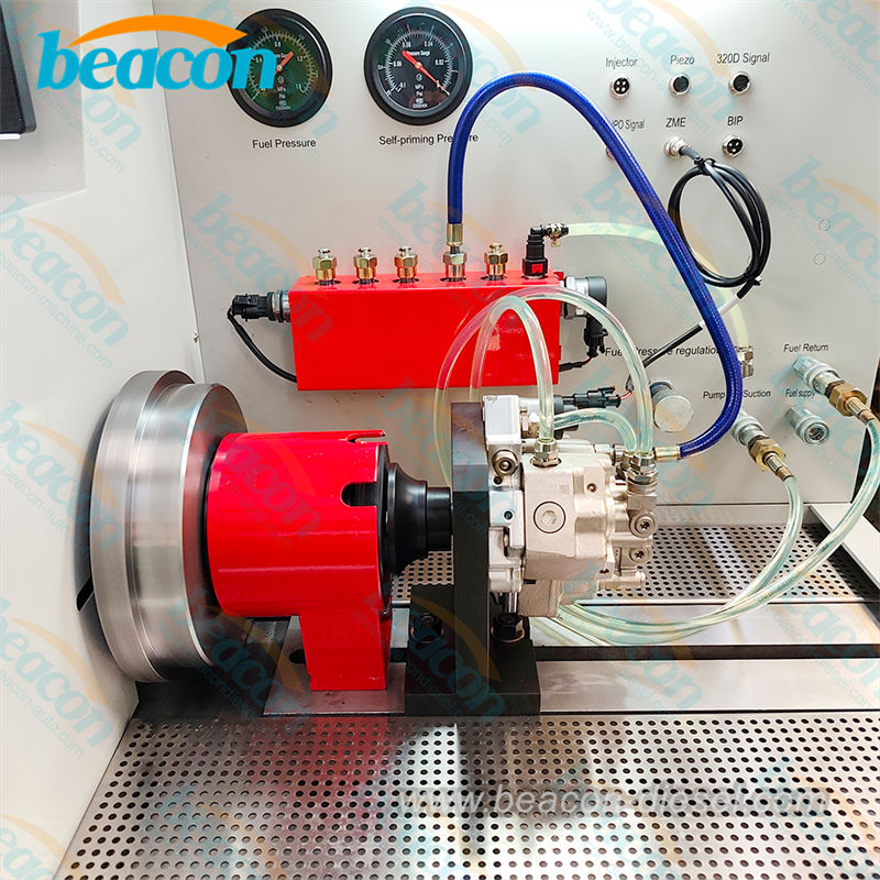 Accesorio de prueba de bomba diésel en máquina CR IP800