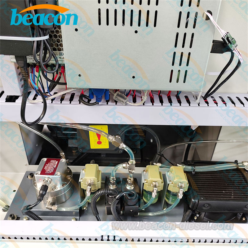 Electroválvulas y sensores de flujo del banco de pruebas de inyectores y bombas common rail CR IP800