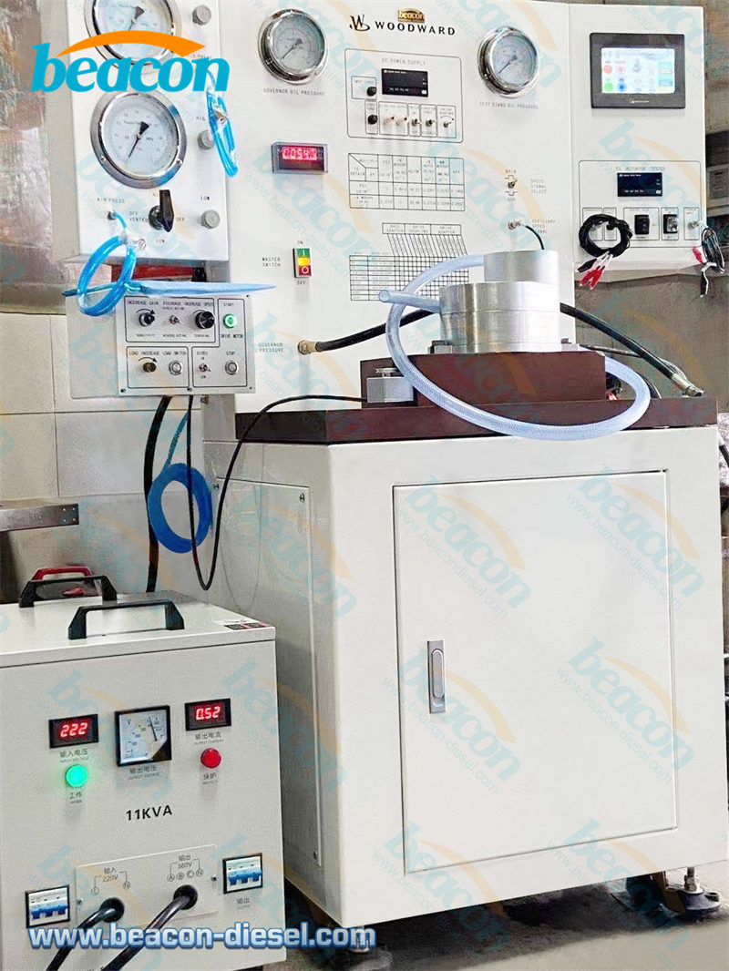 Equipo de prueba para gobernadores Woodward