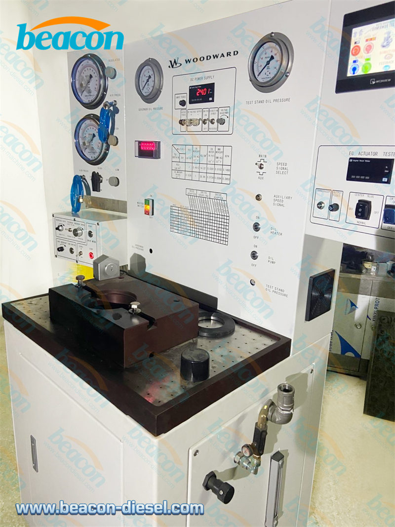 Máquina de calibración de gobernadores diesel