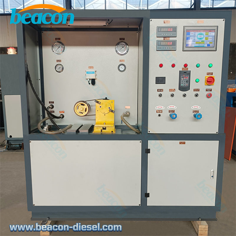 Vista frontal del banco de pruebas de dirección hidráulica BP-A1