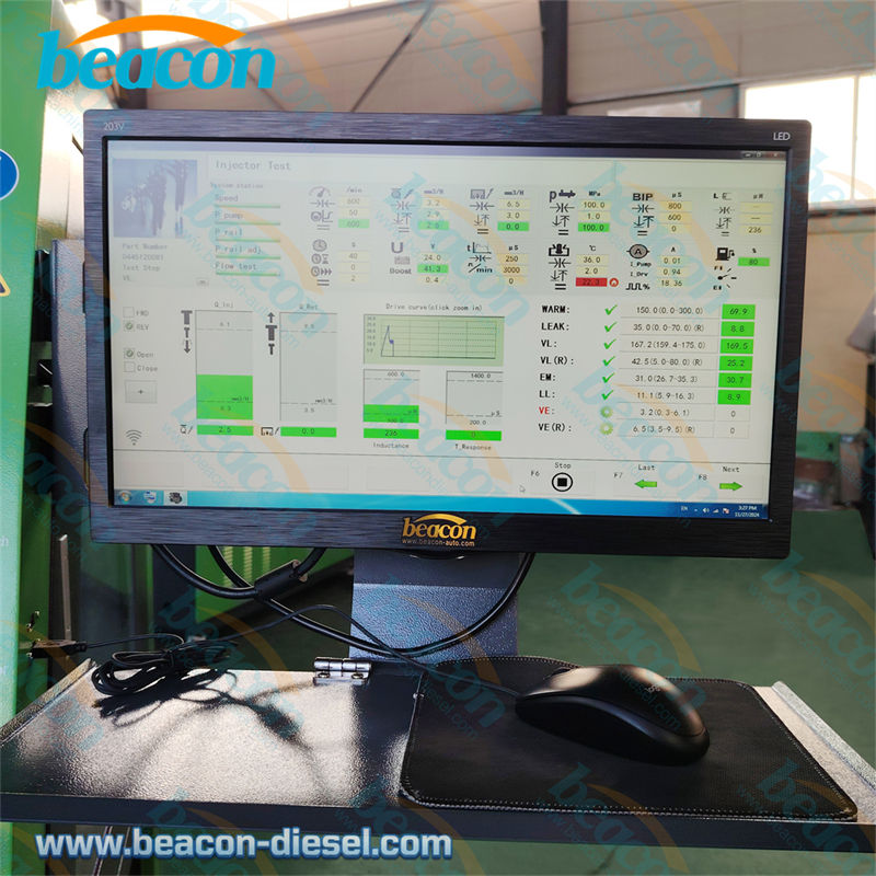 Interfaz de la pantalla de control del CR1026