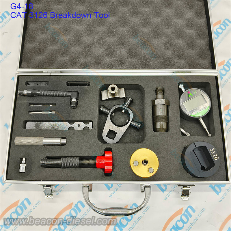 Kit de herramientas G4-18 para reparación de inyectores Caterpillar 3126