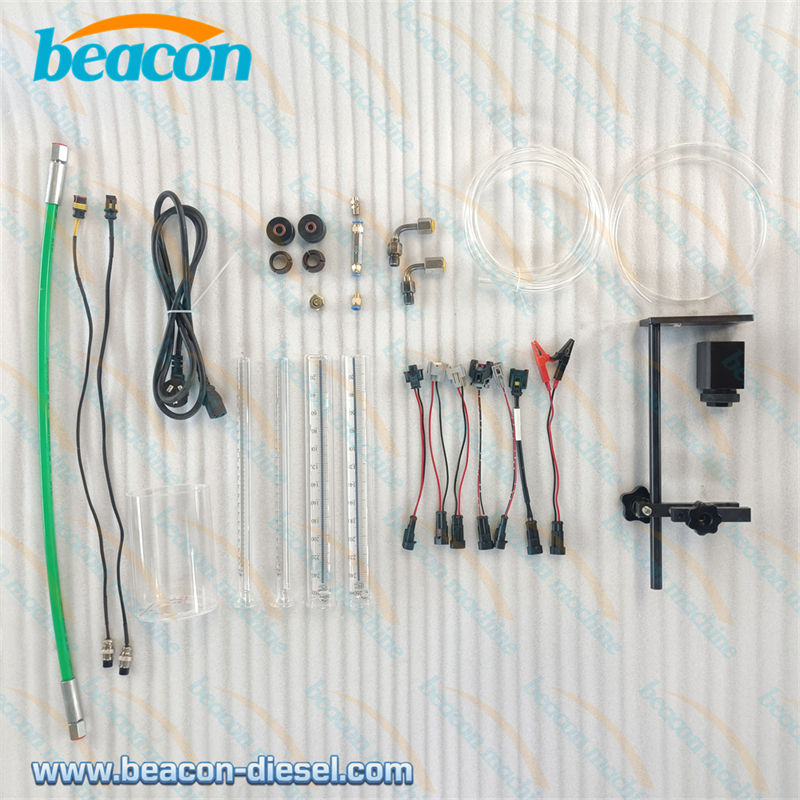 Kit de accesorios con cables, tubos y adaptadores para el banco EPS100