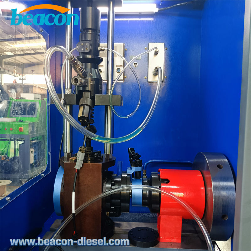 Área de prueba para sistemas EUI EUP con caja de levas