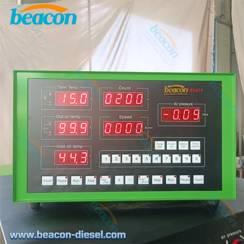 Panel de control digital y pantalla del ES619