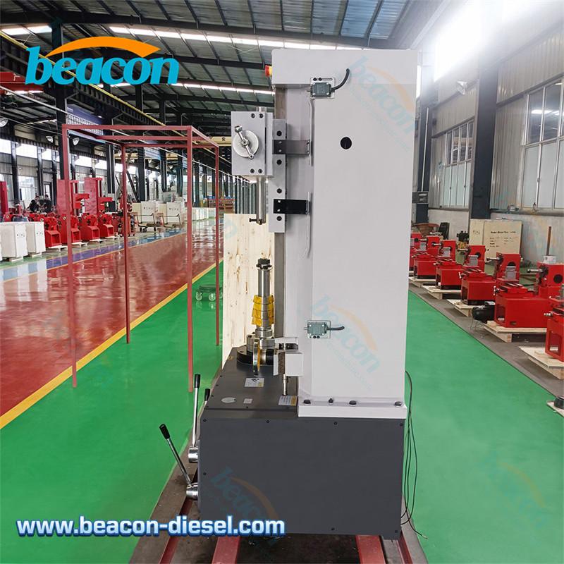 Perfil lateral del torno de frenos industrial T8370A