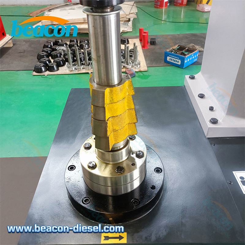 Área de trabajo y montaje de tambor en la T8370A