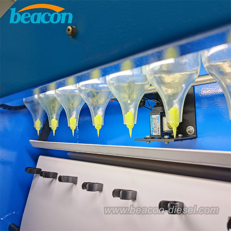 Detalles del banco de pruebas de bombas de inyección diésel Beacon MINI12PSB-A