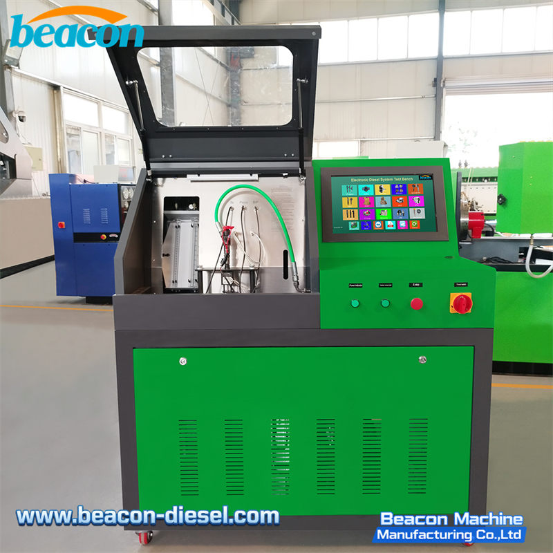 Vista frontal del banco de pruebas Common Rail CRS5000s de Beacon